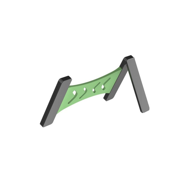 Value Grip Stand Strap - Green and Black